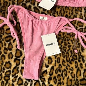 BNWT Barbie / Forever 21 String Bikini Bottoms Size M